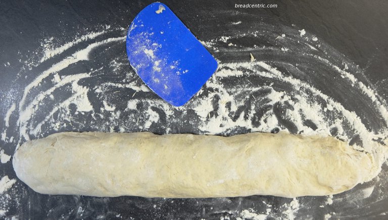 Dough before proofing