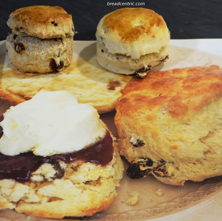 Scones with a picture from the book